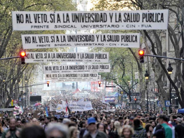 Otro fuerte cruce entre el Gobierno y las universidades por los paros y el financiamiento