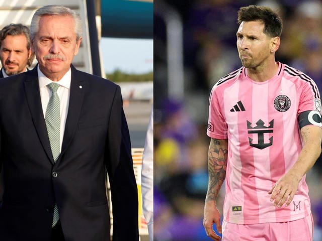 Alberto Fernández se metió en la polémica por la foto de Messi con Trump y lo comparó con Maradona: “Son jugadores con una despolitización evidente”