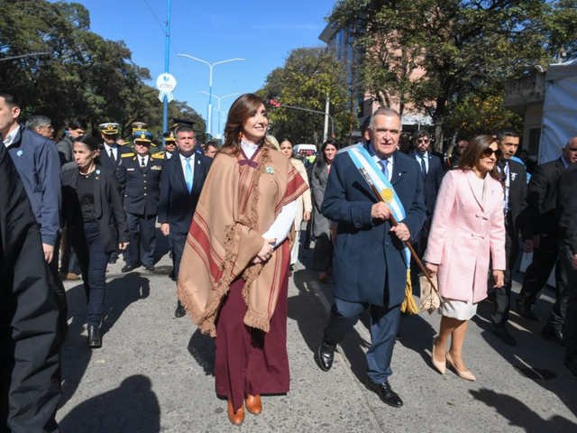 Para diferenciarse de Milei, Villarruel se quedó al Tedeum en Tucumán, y no descartó una candidatura presidencial