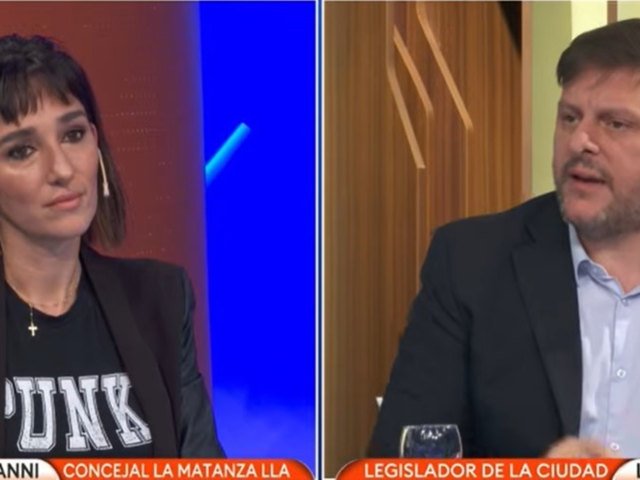Picante pelea en TV entre Leila Gianni y Leandro Santoro: “¿Querés saber con quién me acuesto?”