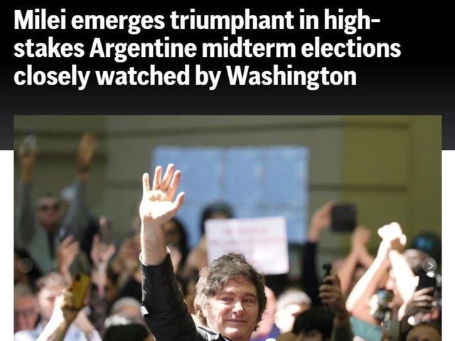 Repercusión mundial por la victoria de La Libertad Avanza: “Milei emerge triunfante”