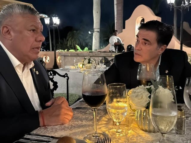 “Chiqui” Tapia cenó en el exclusivo club privado de Donald Trump en Miami con un influyente lobista del Gobierno de EE. UU.