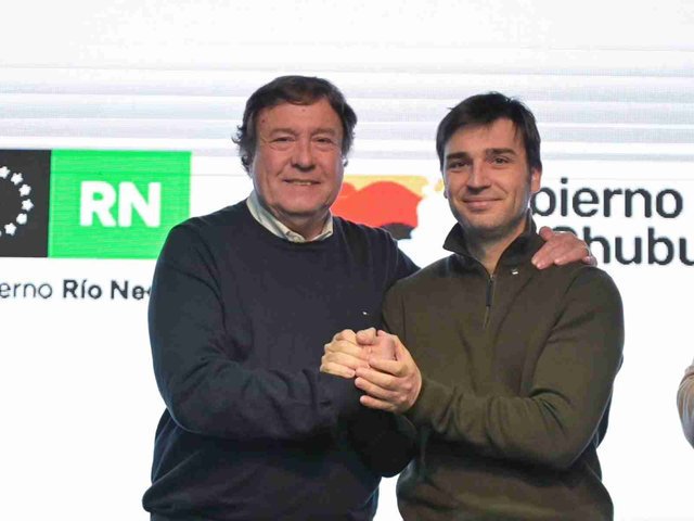 Chubut y Río Negro firmaron un acuerdo por una obra energética de $17 mil millones y cerraron un conflicto judicial de 25 años