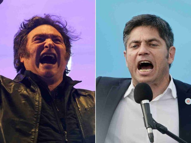 Una nueva encuesta enfrentó a Milei y Kicillof: amplia diferencia para primera vuelta, parejo en el balotaje