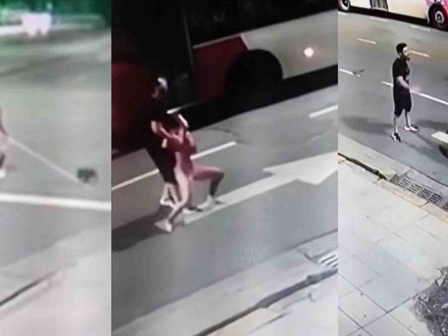 Aparecieron nuevos videos de Facundo Moyano y su novia Candela Arizaga corriendo semidesnuda por Barrancas de Belgrano