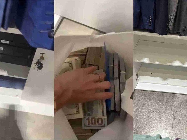 Bolsas con dólares: nuevos videos de Jesica Cirio revelan que la mansión de Insaurralde fue “limpiada” antes del allanamiento