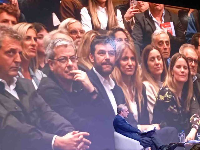 Sergio Massa reapareció en un acto en Santa Fe tras la polémica por el vuelo privado a las Bahamas
