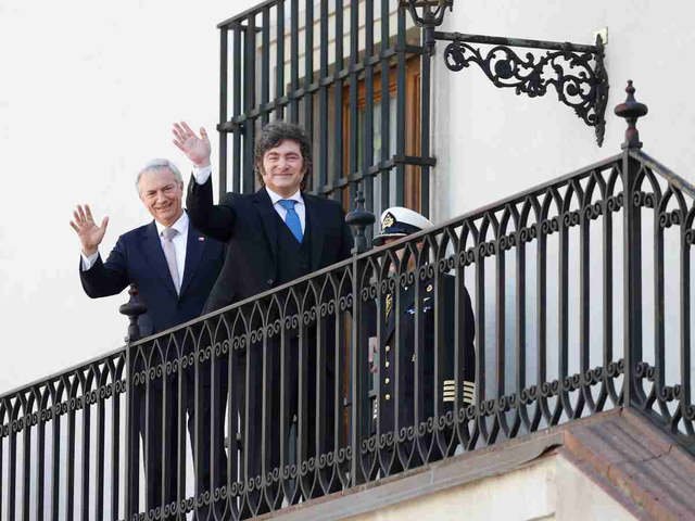 Milei en Chile: reivindicó la gestión económica de Pinochet y mantuvo una breve reunión con Kast