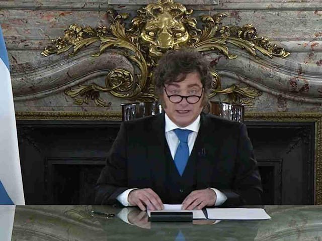 Las 9 frases más fuertes de Javier Milei durante su discurso en cadena nacional por la causa Malvinas