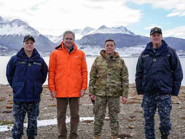 Malvinas: el Gobierno destina en total U$S 350 millones  para la construcción de la base naval en Ushuaia