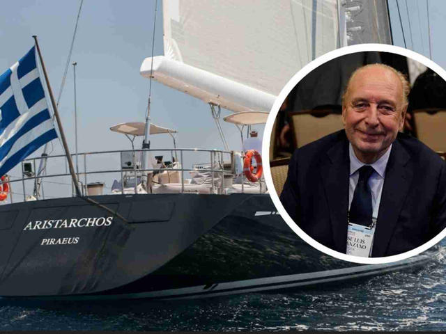 José Luis Manzano compitió en una exclusiva regata en Cerdeña, a un año del incendio de su yate