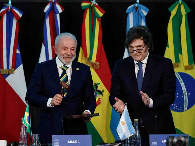 Camino a Nueva York, Milei cuestionó la política fiscal de Lula: “No cuenten conmigo para este disparate”
