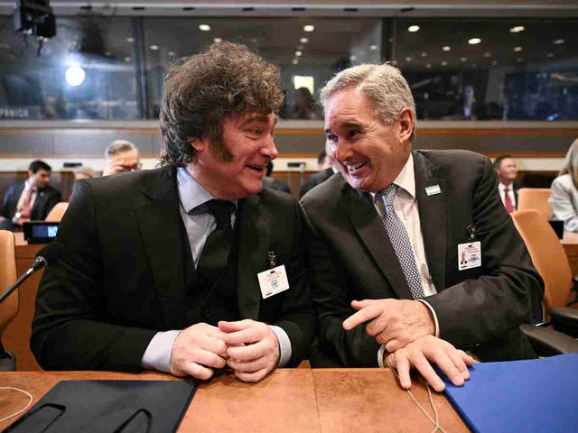 Milei se reunió con Marco Rubio en medio del cruce con el premier británico por Malvinas