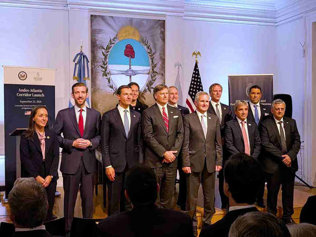Dos altos funcionarios de Trump visitarán la Argentina para avanzar en un millonario proyecto de infraestructura y ampliar inversiones