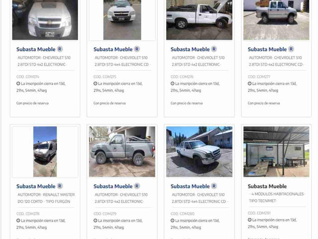 En la página de subastas online de la Corte ya se rematan bienes de la quebrada constructora del socio de Cristina Kirchner, Lázaro Báez