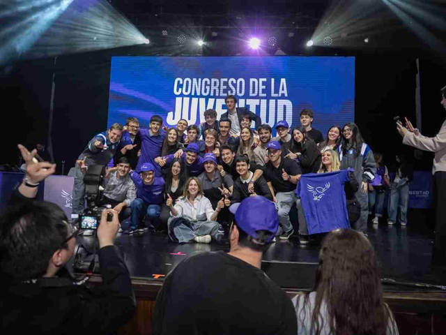 La Libertad Avanza armó un congreso de la juventud en la Ciudad y presiona al PRO en la pelea porteña