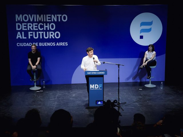 Primer acto de Kicillof en la Ciudad, con la mirada en 2027: “Este es un año de construcción para ponerle fin al gobierno de Milei”