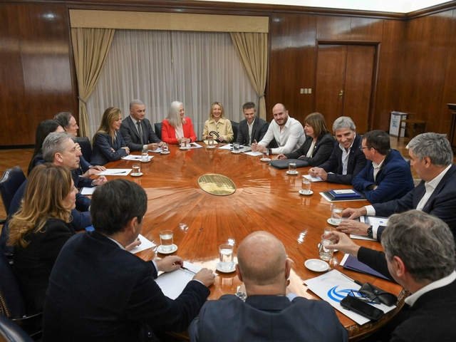 Bullrich reunió a la oposición aliada con Luis “Toto” Caputo y pateó la discusión por los pliegos y la reforma electoral
