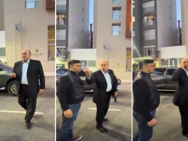 Guillermo Francos habló del video en el que le hace “fuck you” a un vecino que lo increpa: “Me equivoqué de dedo”