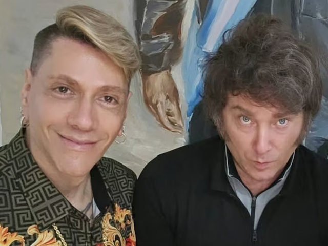 Javier Milei le cantará a Fátima Florez en un show benéfico organizado por Roberto Piazza