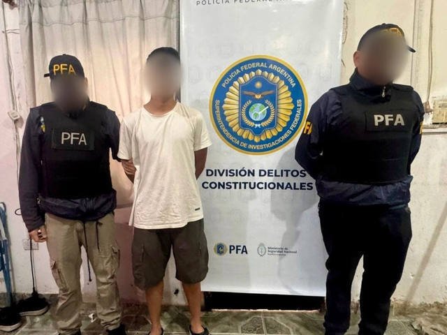 Amenazaba a Javier Milei por redes sociales: la policía lo ubicó y lo detuvo