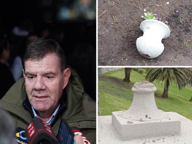 “Son cabezas de termo”: Guillermo Montenegro se despachó contra quienes vandalizaron la Escalera Imperial de Mar del Plata recién restaurada