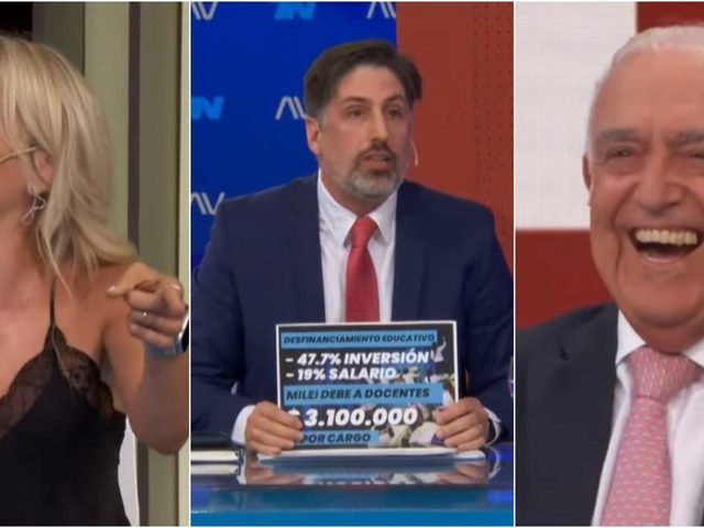 Un tenso cruce terminó en risas dirigidas a Nicolás Trotta cuando sacó un cartel en plena discusión con una diputada del PRO