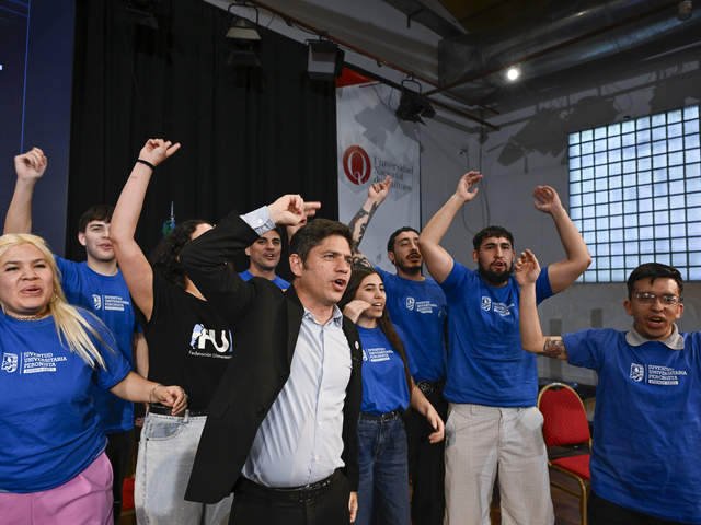 Mensaje de Axel Kicillof para la interna peronista: “Esto no se arregla con un pensamiento que baje de ninguna esfera”