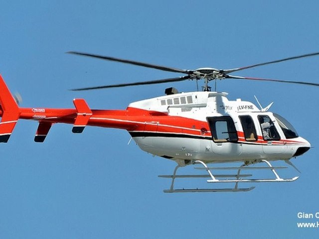 Un empresario negó que su helicóptero haya aterrizado en la mansión de Pilar atribuida a Pablo Toviggino