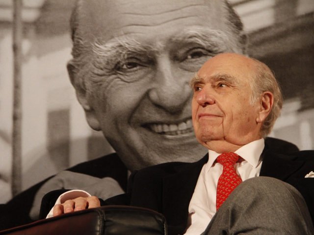 Julio María Sanguinetti, Mauricio Macri y Felipe González en un foro democracia y polarización