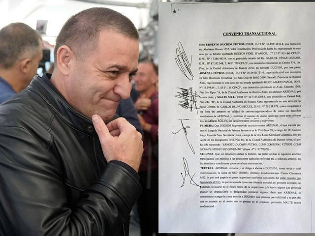 Una empresa dueña de la mansión de Pilar le pagó a la novia de Pablo Toviggino y gerenció a Arsenal de Sarandí