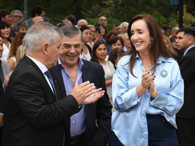 Villarruel sigue con las recorridas en modo de campaña, ya se siente candidata y disfruta de la crisis de Milei