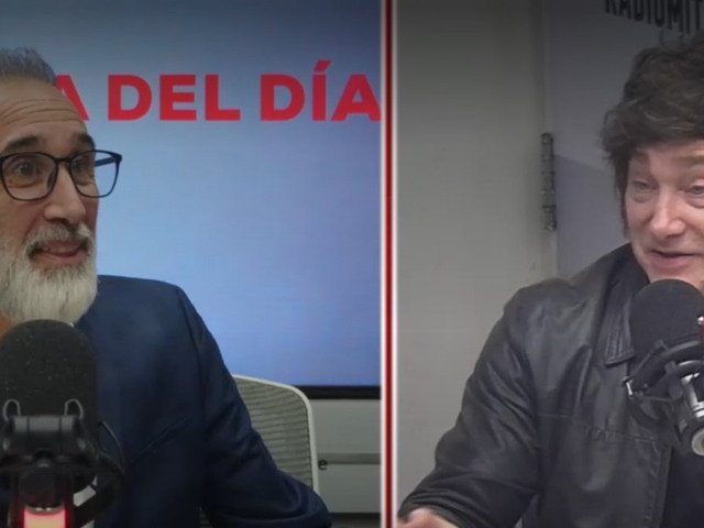 Milei volvió a respaldar a Espert como candidato y acusó al kirchnerismo de armar operaciones