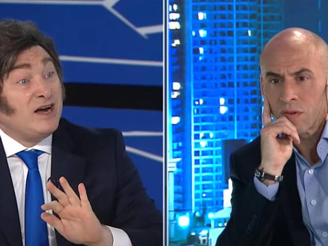 El reto de Javier Milei a Trebucq y la confusión sobre una pregunta a Donald Trump