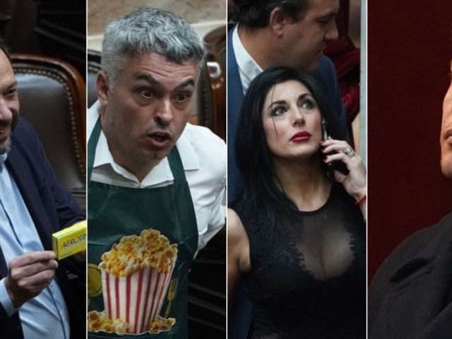 Un antialérgico, “cara de mármol”, pochoclos en el recinto y el “día del ñoqui”, la recepción de los diputados opositores a Manuel Adorni