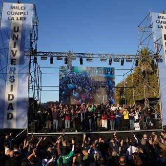 Qué dice el documento que se leyó en la marcha universitaria: el pedido a la Corte para exigir que Milei cumpla con la Ley de Financiamiento