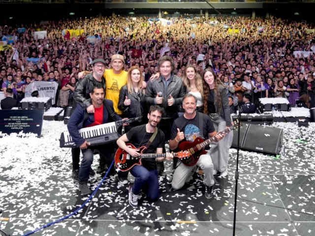 Quién es quién en La Banda Presidencial: diputados y la voz que hizo los coros en el show de Javier Milei