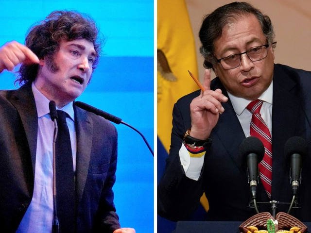 El Gobierno de Petro presentó una carta de protesta contra Milei por su apoyo a De la Espriella para el balotaje en Colombia