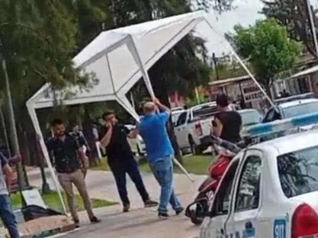 Golpes, patoteadas y destrucción de gazebos: la sucesión de ataques violentos en actos libertarios y dónde fueron