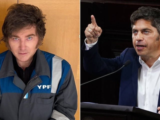 “Milei se disfraza con el mameluco de YPF pero nunca la defendió”: la respuesta de Kicillof a las duras críticas del Presidente tras el fallo judicial por la petrolera