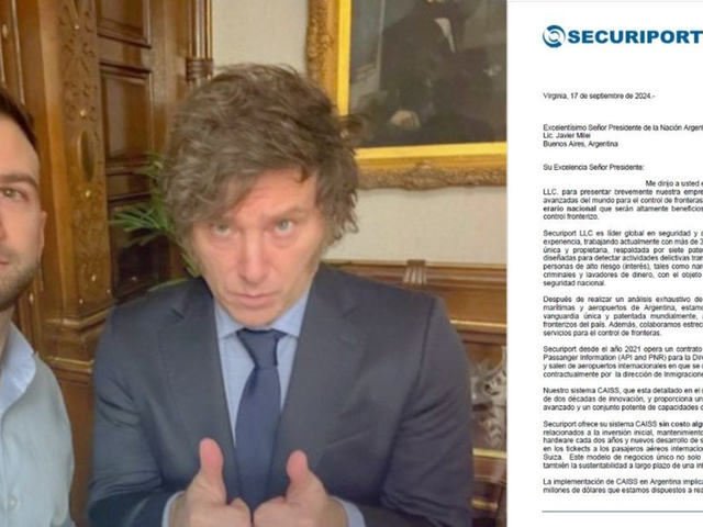 Un documento en el teléfono de Novelli revela gestiones para acercar a Milei con un magnate argentino cercano a Trump para un negocio millonario