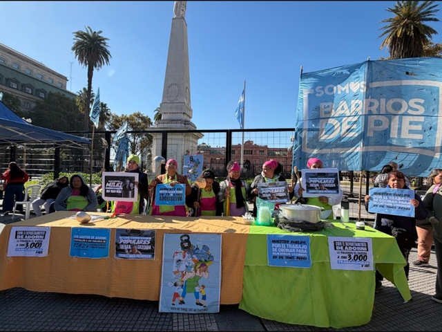 Dura carta de Barrios de Pie contra Milei: “La crueldad y la corrupción no van más, hay que escuchar al pueblo”