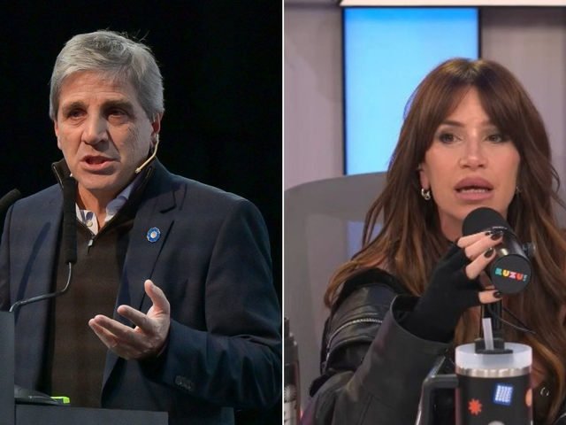 El exabrupto de Luis Caputo contra Florencia Peña por la fake news sobre Jorge Messi