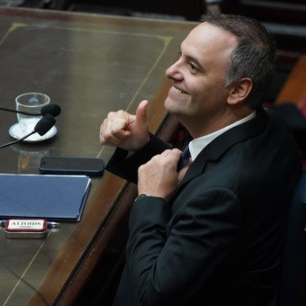 Las mejores fotos del informe de gestión de Manuel Adorni: el respaldo de Milei y el Gabinete en el Congreso