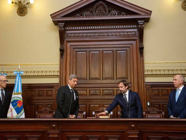 Santiago Viola juró como representante del gobierno de Milei en el Consejo de la Magistratura